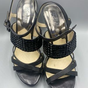 black Michael Kor’s woman’s shoes.